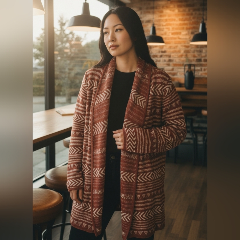 Lucky Brand Womens Cardigan